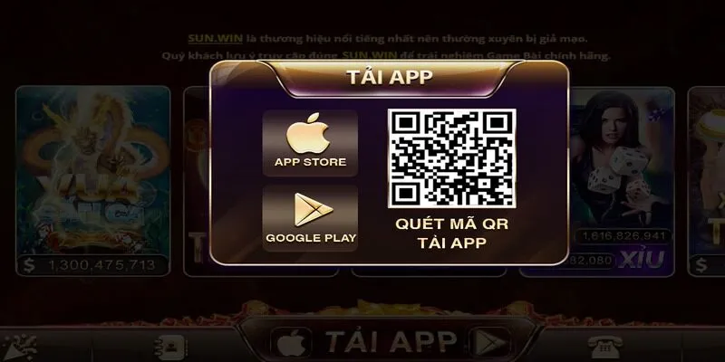 Hướng dẫn tải app Sunwin về thiết bị chi tiết