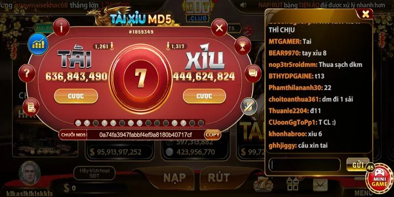 T&agrave;i xỉu Hitclub l&agrave; tựa game hấp dẫn, mang lại cơ hội thắng lớn cho người chơi